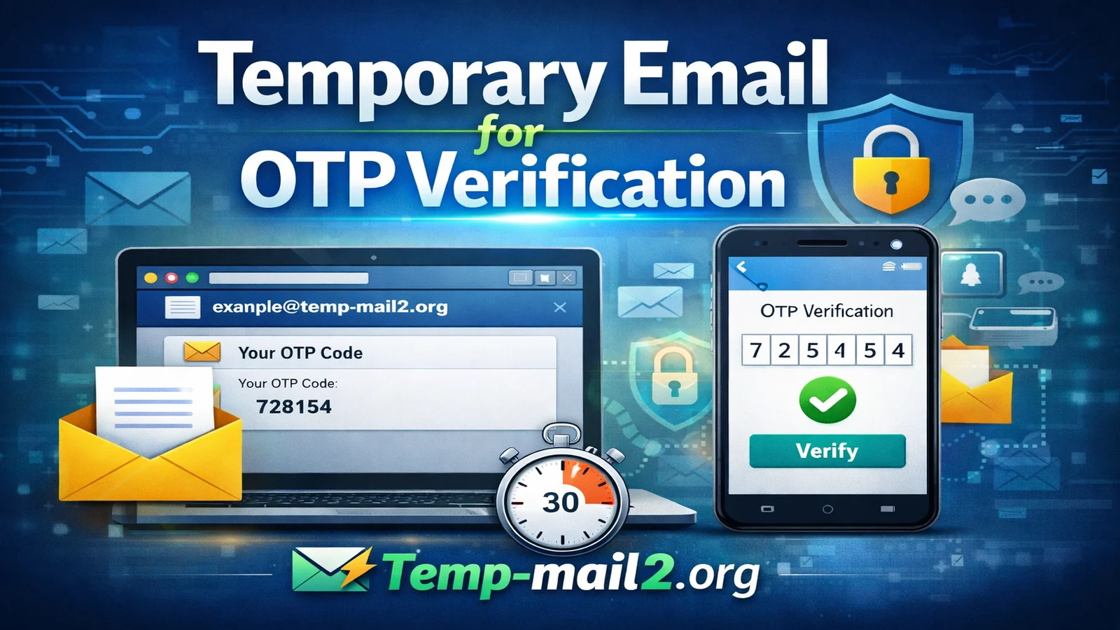 Temporary Email for OTP Verification: The Ultimate Privacy Guide
