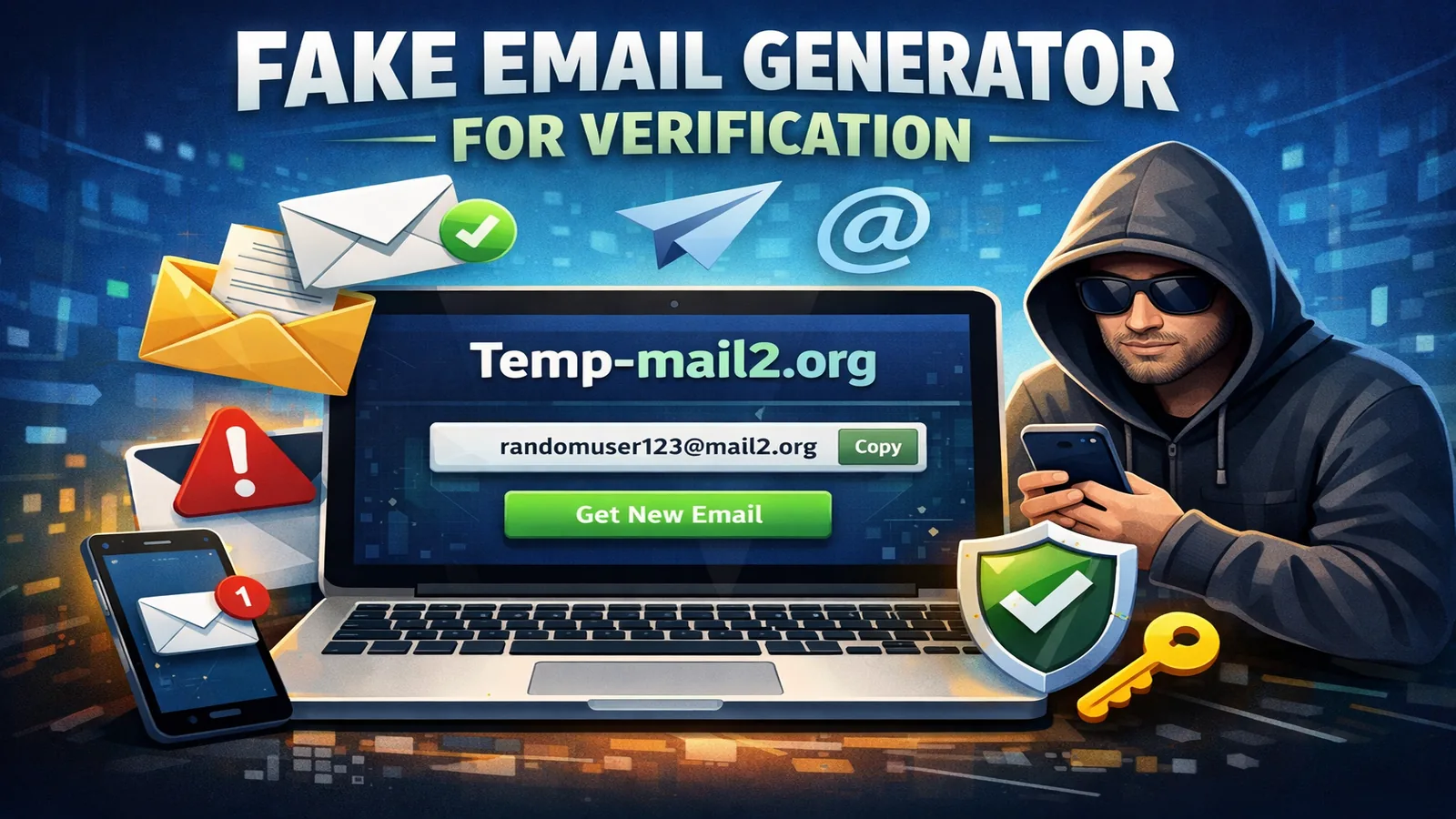 fake email generator for verification 2026