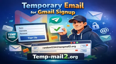 Temporary Email for Gmail Signup: Step-by-Step Guide for 2026